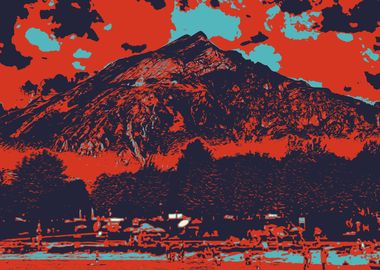 Mountain Pop Art