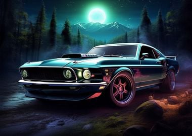 Classic car Mach 1 