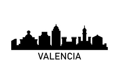 Valencia skyline