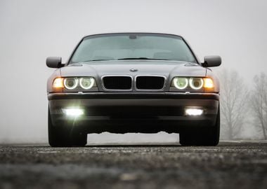 BMW E38 7 series car