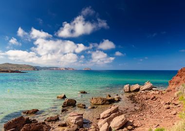 Landscape of Spain island