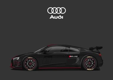 audi R8 black