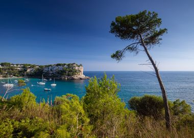 Landscape of Spain island