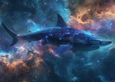 Cosmic Nebula Shark