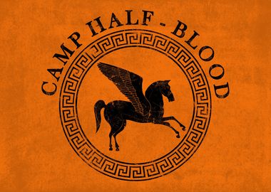 Distressed Camp Halfblood 