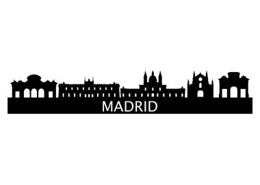 Madrid skyline