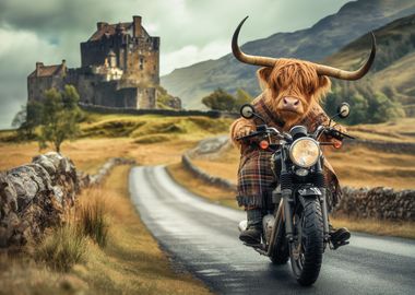 Highland Cow Scotland