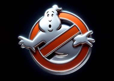 GHOSTBUSTERS METAL LOGO