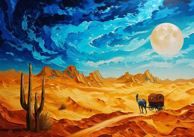 Desert Caravan Journey