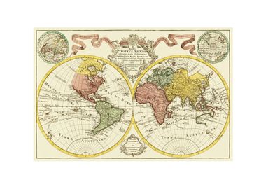 Old Map of the World