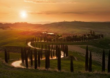 Tuscany evening