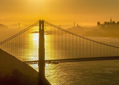 Golden Gate Bridge Sunrise