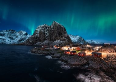 Dancing over Hamnoy