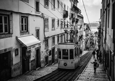 Tram in Lisbon