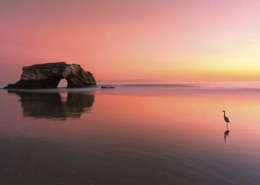 Sunset Natural Bridge