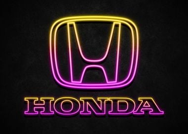 neon honda 7