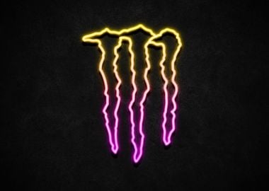 monster energy neon