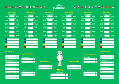 Match schedule light green