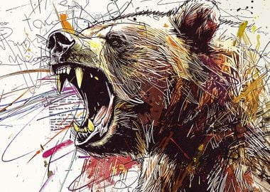 Drawing Sketch Bear