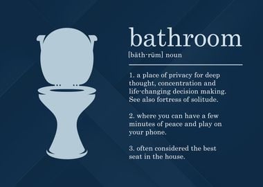 Funny Bathroom Definition