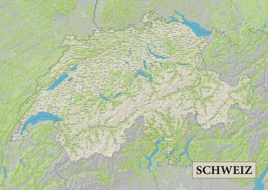 Switzerland map