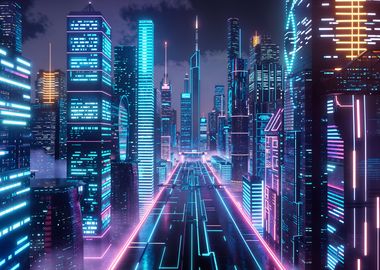 Futuristic city