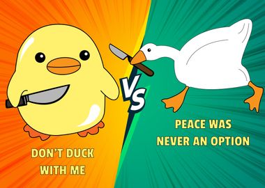 Funny Goose and Duck Meme