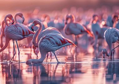 Flamingos