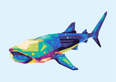 Shark Popart