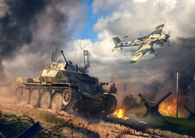 War Thunder tank palnes