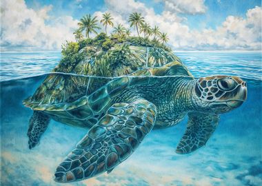 Land and Sea Turtle