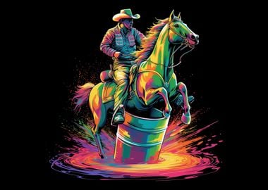 Barrel Racer Barrel Racing