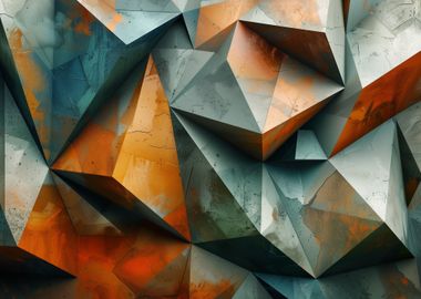 3d Geometric Abstract Art