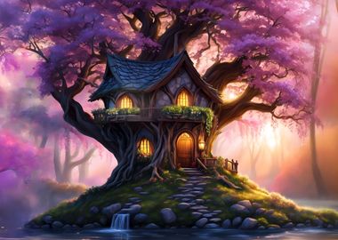 Fairy tree house