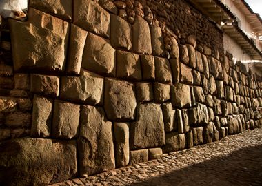 Peruvian inca palace Cuzco