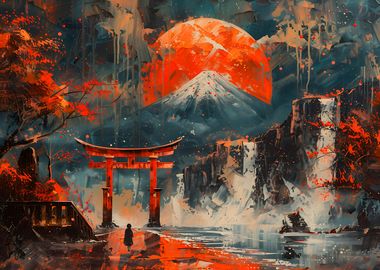 Japanese bloodmoon Land