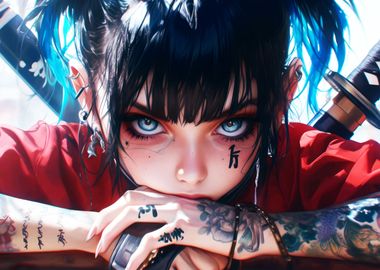 tattoo fantasy anime