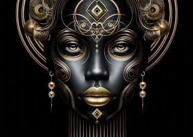 Black Queen African Art