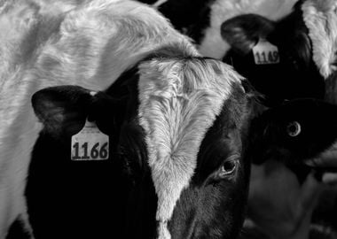 Black and White Cow