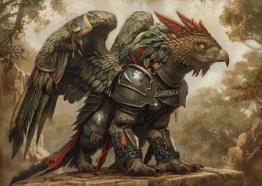 Armoured Guardian Gryphon