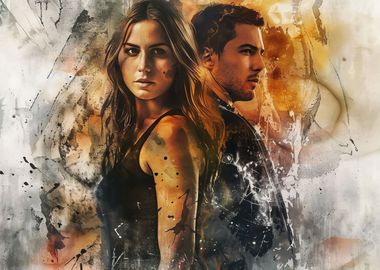 Divergent watercolor