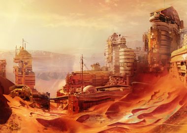 Mars Concept Art