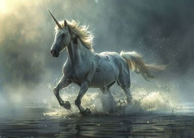 Majestic Unicorn Splash