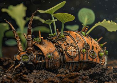 Steampunk Earthworm