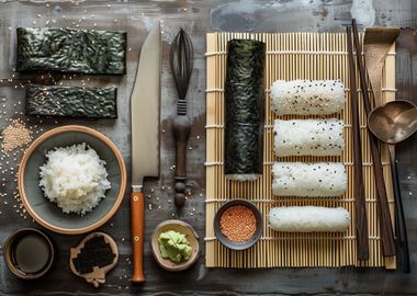 Sushi Preparation Tools