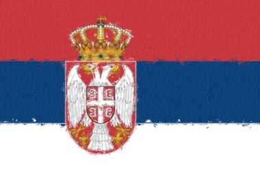 serbia national flag