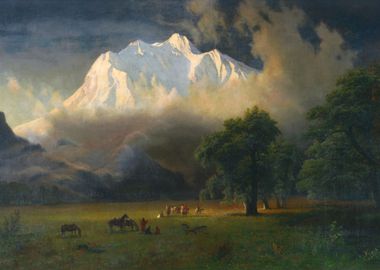 Bierstadt Mount Adams