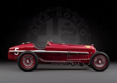 ALFA ROMEO P3 SIDE VIEW