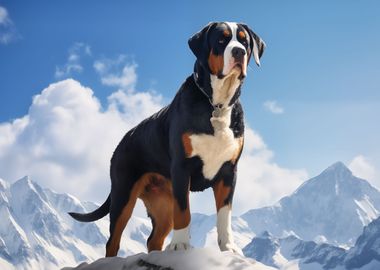 Greater Swiss Mountain dog