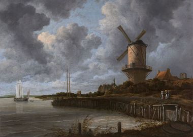 Jacob van Ruisdael Windmil